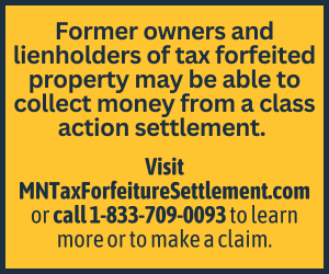MN Tax Forfeiture Settlement image